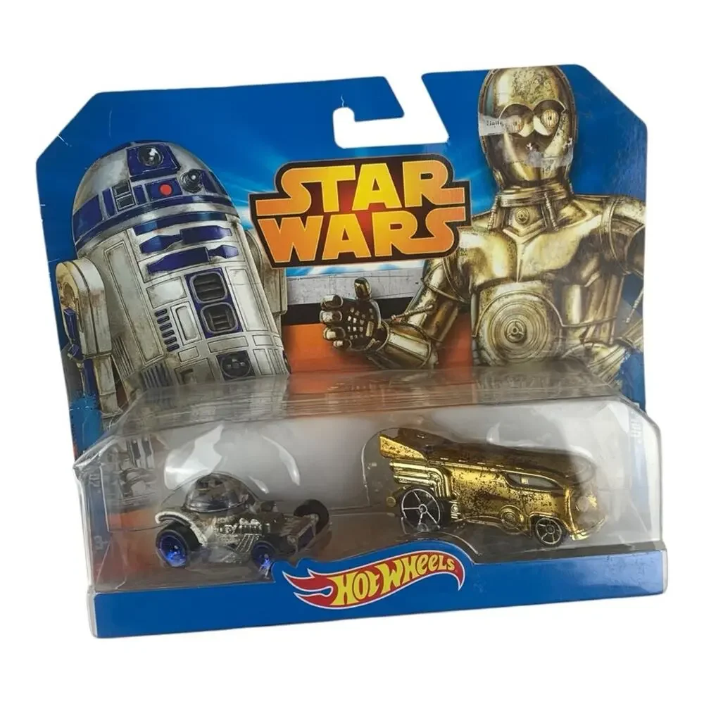 Star Wars hot wheels R2D2 and C3PO matchbox cars new toy collector